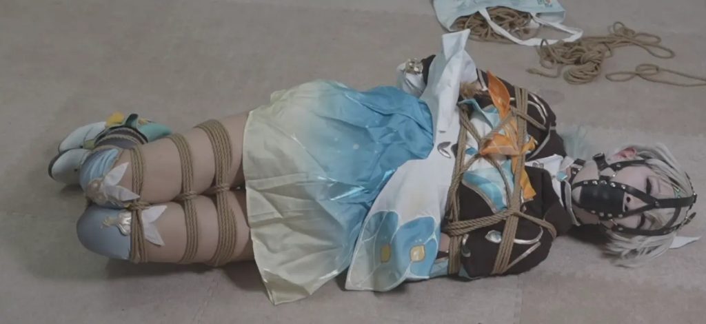 流萤后手观音马具口塞头套