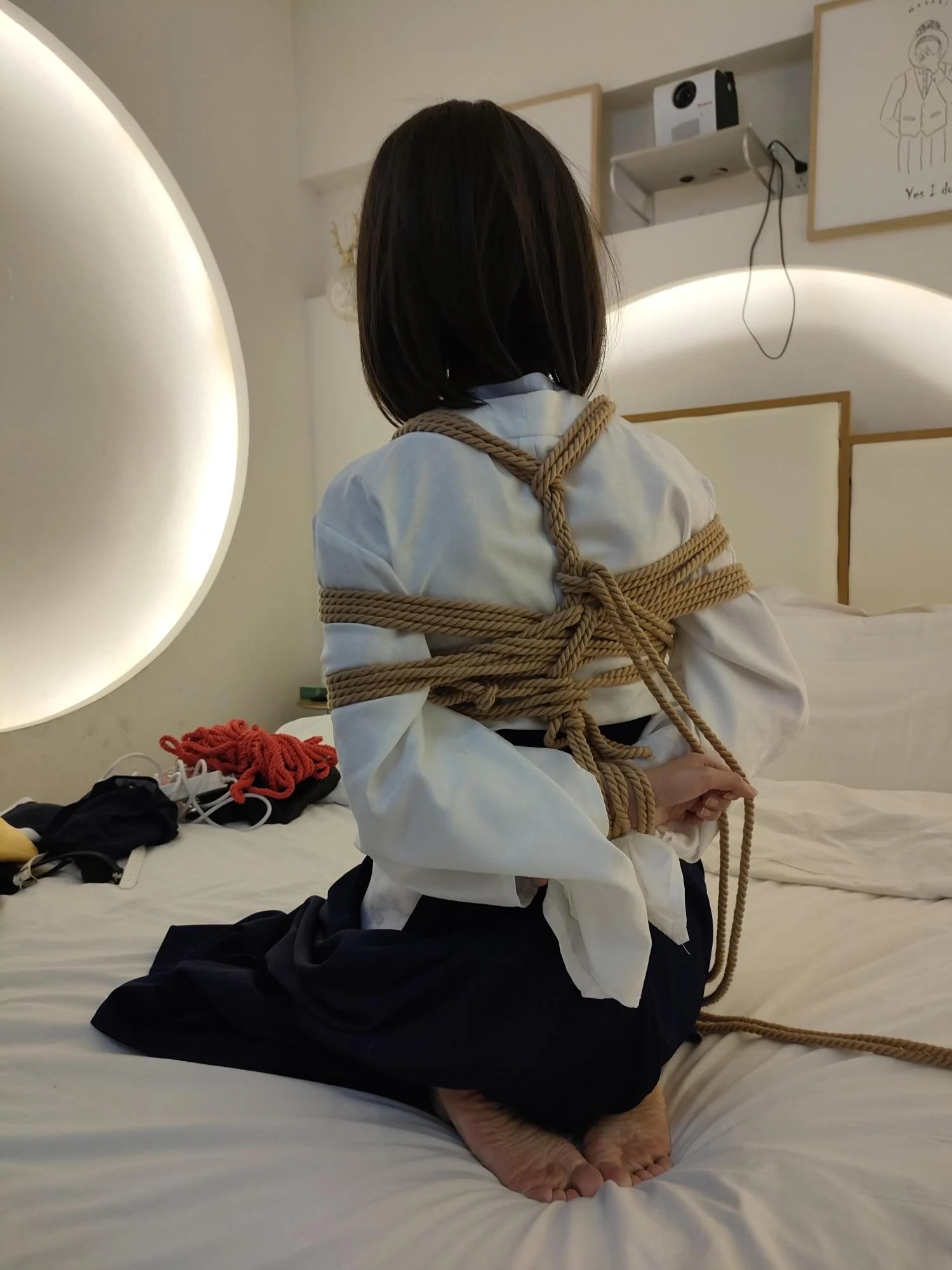 原神神里绫华cos服捆绑 原神神里绫华cos服捆绑