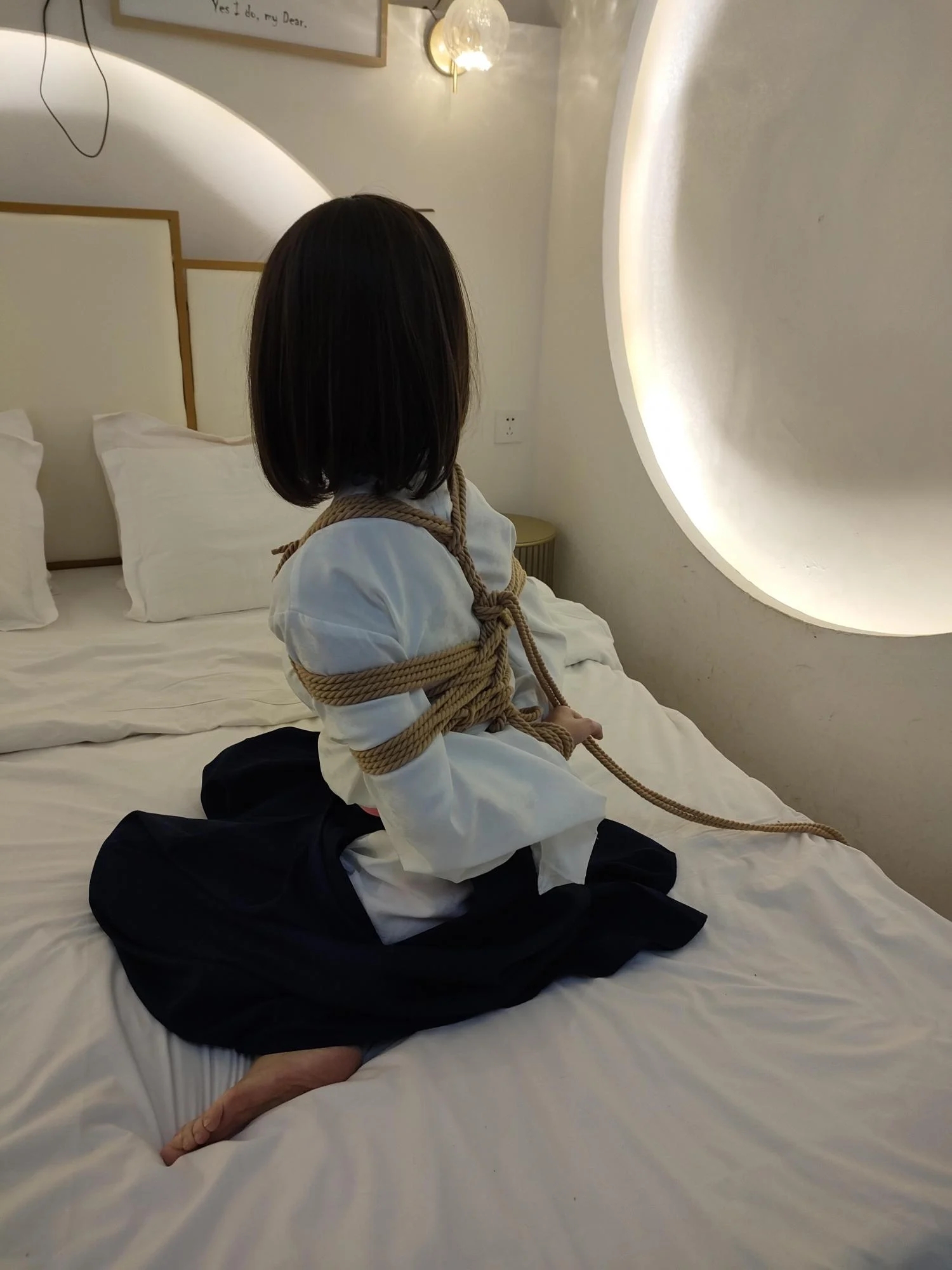 原神神里绫华cos服捆绑 原神神里绫华cos服捆绑