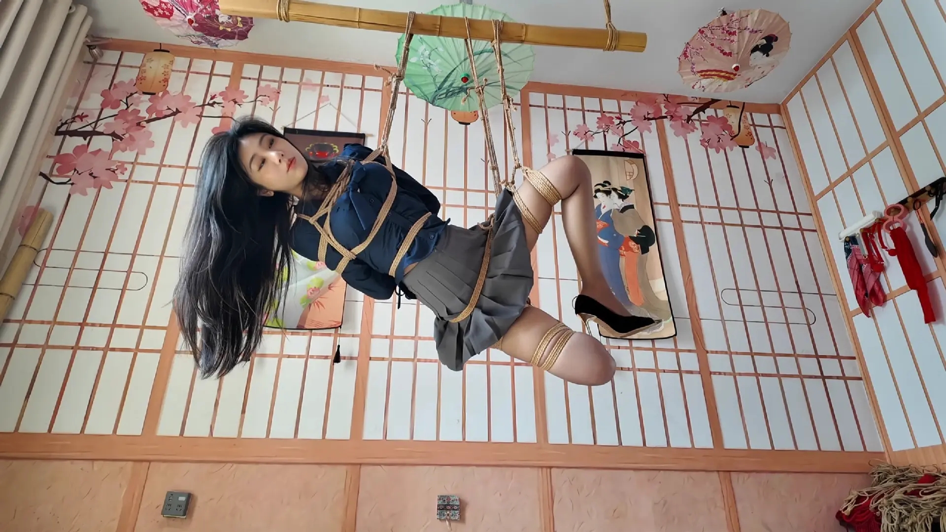 初心定制 御姐美女官官绳艺体验纪实①