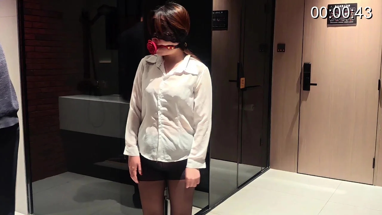 透视装 红绳捆绑 玫瑰口塞