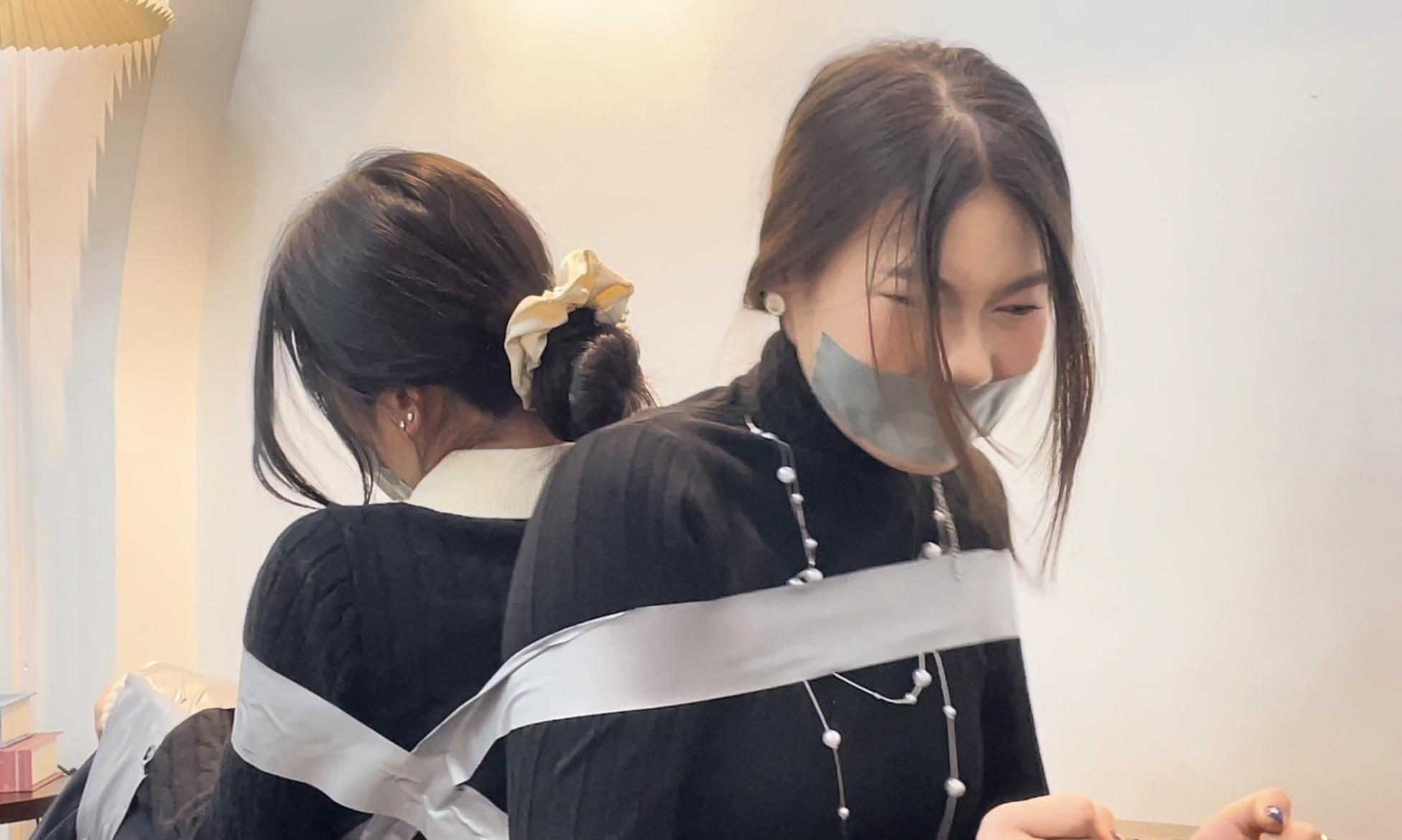 【小程】【小卫】胶带的双人连缚