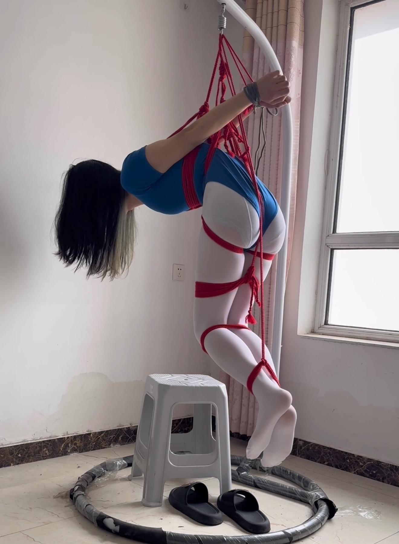 【柚里自缚】后手高吊缚定拍