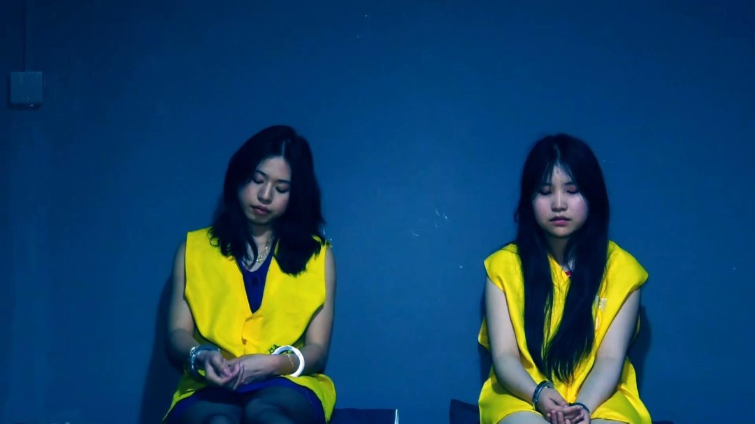 定拍转公映《凋零的花季 二 》上集 年轻貌美的女大学生为了金钱冒险运输被逮捕后戴重镣看押在监狱