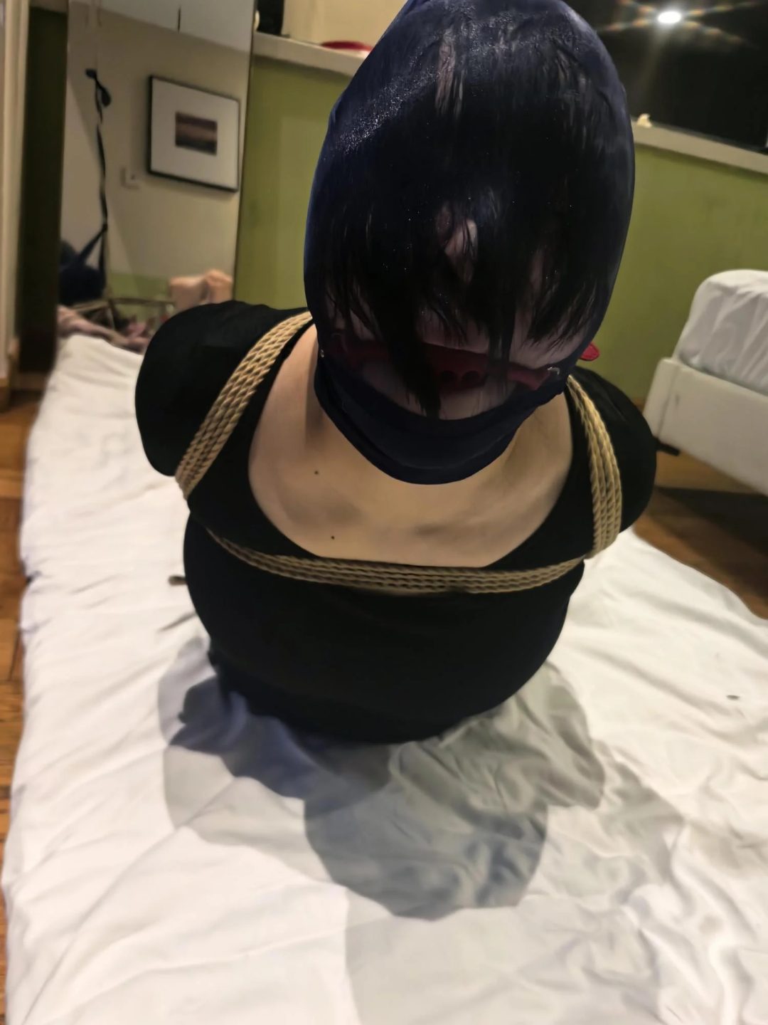 肉货妞妞的捆绑试镜体验