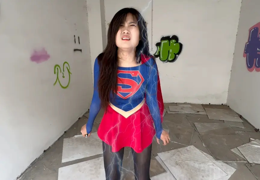 【定拍转公映】女超人的裆部弱点