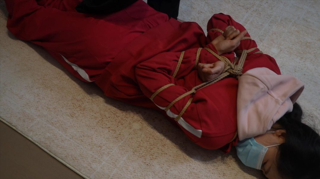 象人定拍-以安-红色校服捆绑
