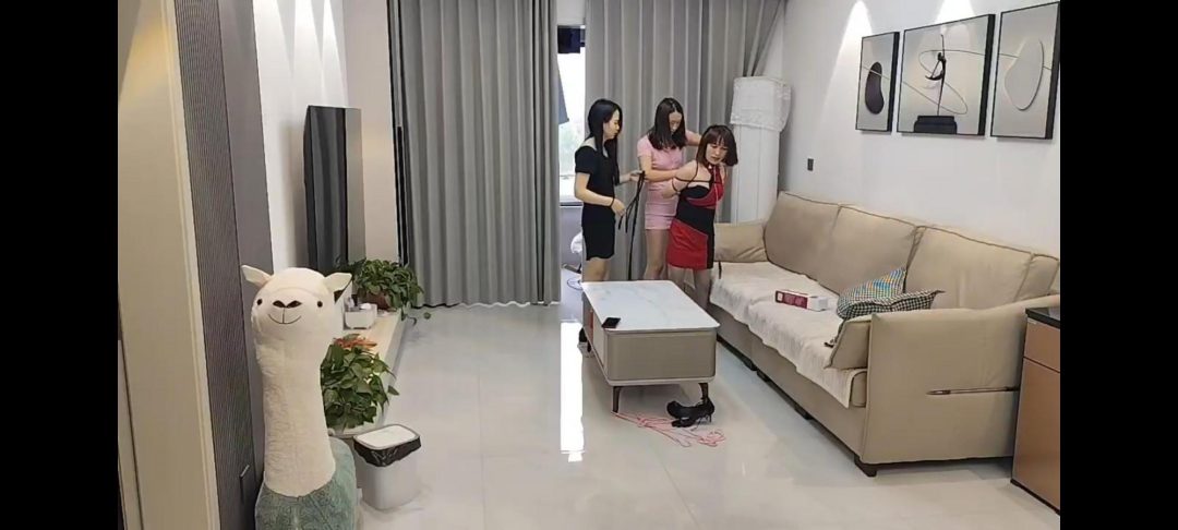 报复小三（掐脖，大嘴巴抽）