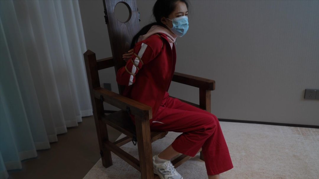象人定拍-以安-红色校服捆绑