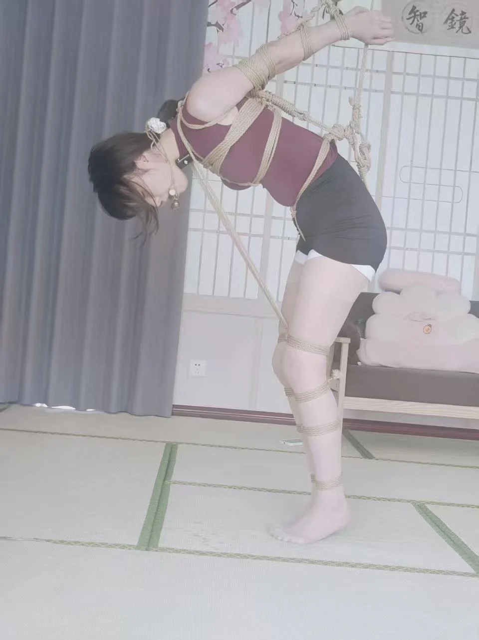 秦韵绳屋 袅袅踮脚放置