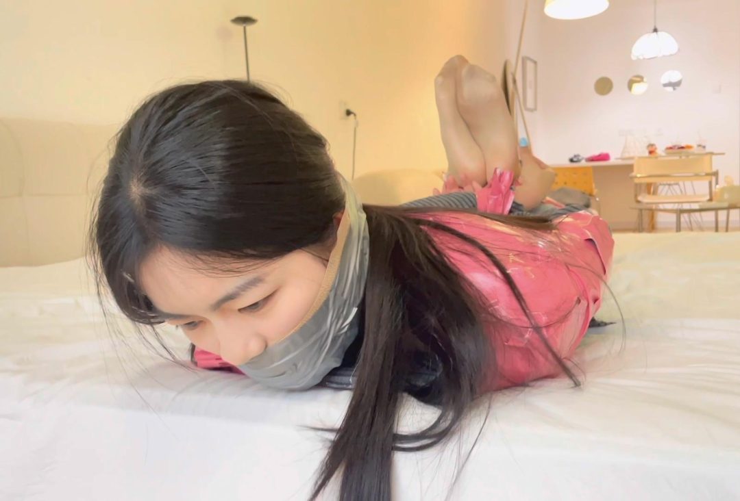 【缚艺录】【小卫定拍】口球+粉色胶带的驷马