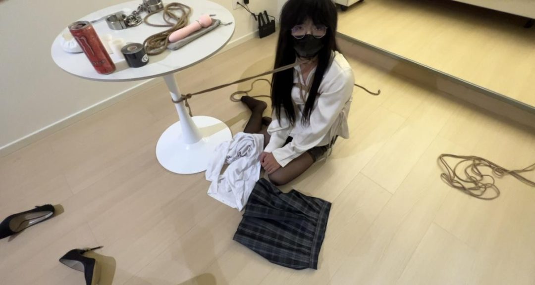 【桃花岛原创】桃花地下室遭遇变态司机尾随入室捆绑