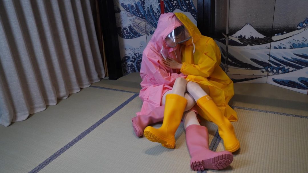 象人定拍-以安&花花-双人雨衣情愫 