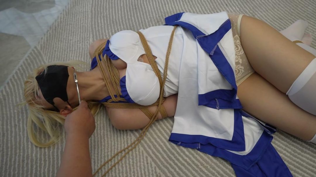象人定拍-小0-cos saber礼服 吊缚 驷马