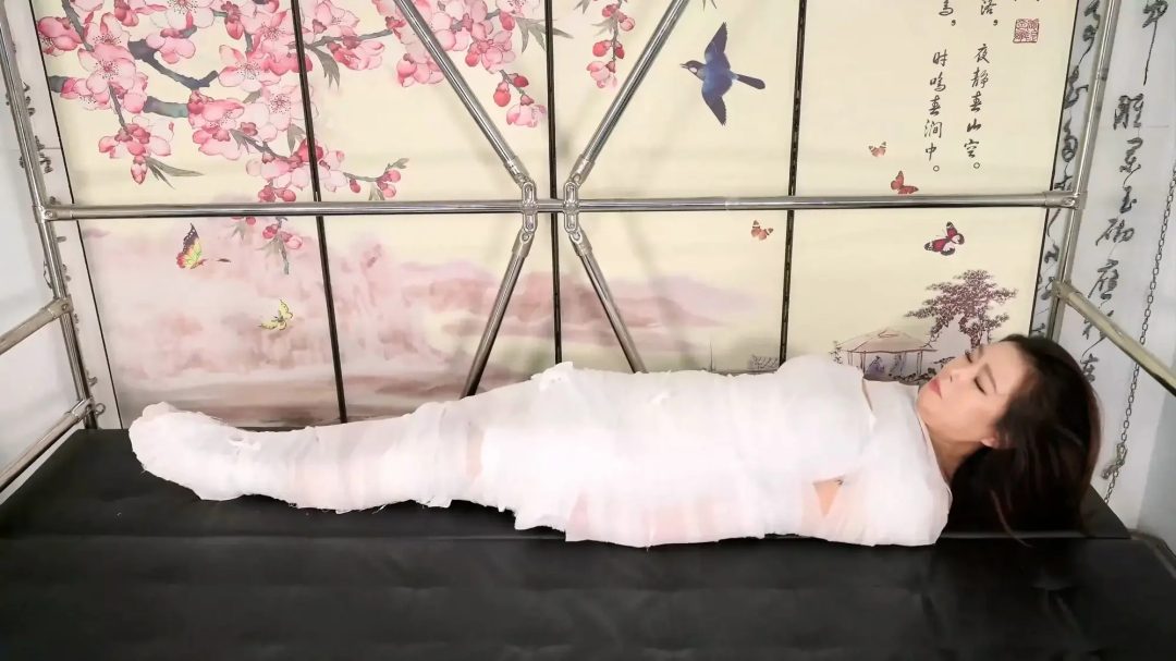【床上的玩物系列】沉睡的木乃伊抱枕，这呼噜打得--雪碧、肉丝、绷带