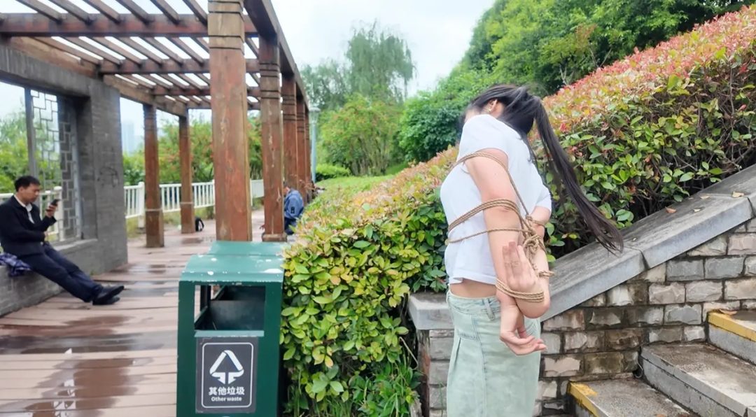 模特,捆绑