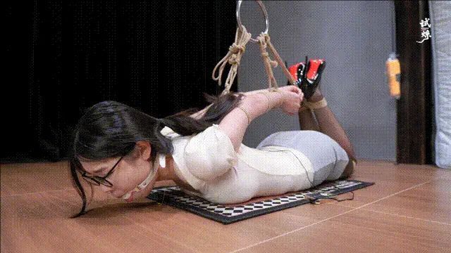 【试炼】-眼镜妹体验超级难受直臂驷马放置+郊狼电击口水直流