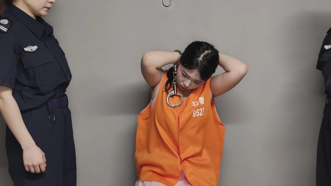 【忘忧社工作室】张海丽因涉嫌走私罪被捕，她坚称自己未犯法并拒绝交代。对她进行审讯和体检，并拍照留档。