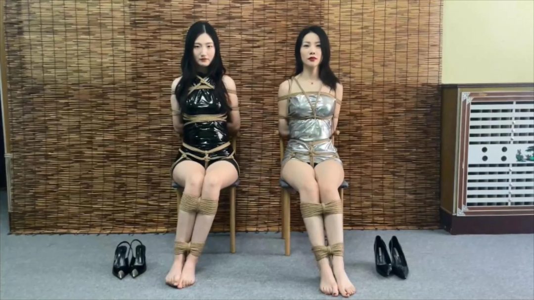 【鑫鑫工作室定拍】人气女神柳洋&王钰绳缚访谈实录 高挑姐妹花做客工作室 紧缚+采访 清纯风+御姐风的碰撞