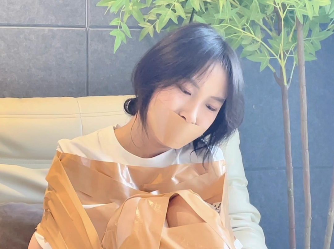 胶带,束缚,体验,新模,缚艺录,小媛