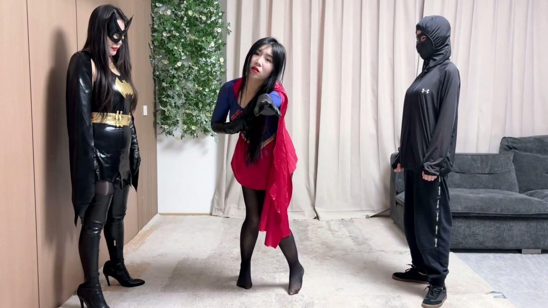 女英雄研究所 [李然 吴晗]女超人惨败:女魔王的凌辱 正片 双女超人上集