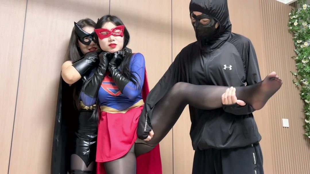 女英雄研究所 [李然 吴晗]女超人惨败:女魔王的凌辱 正片 双女超人上集