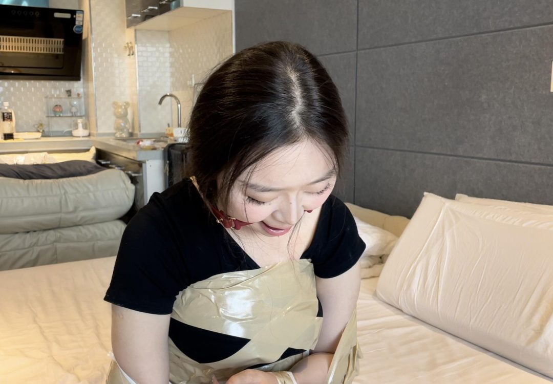【缚艺录】【小困】胶带驷马，口水流不停