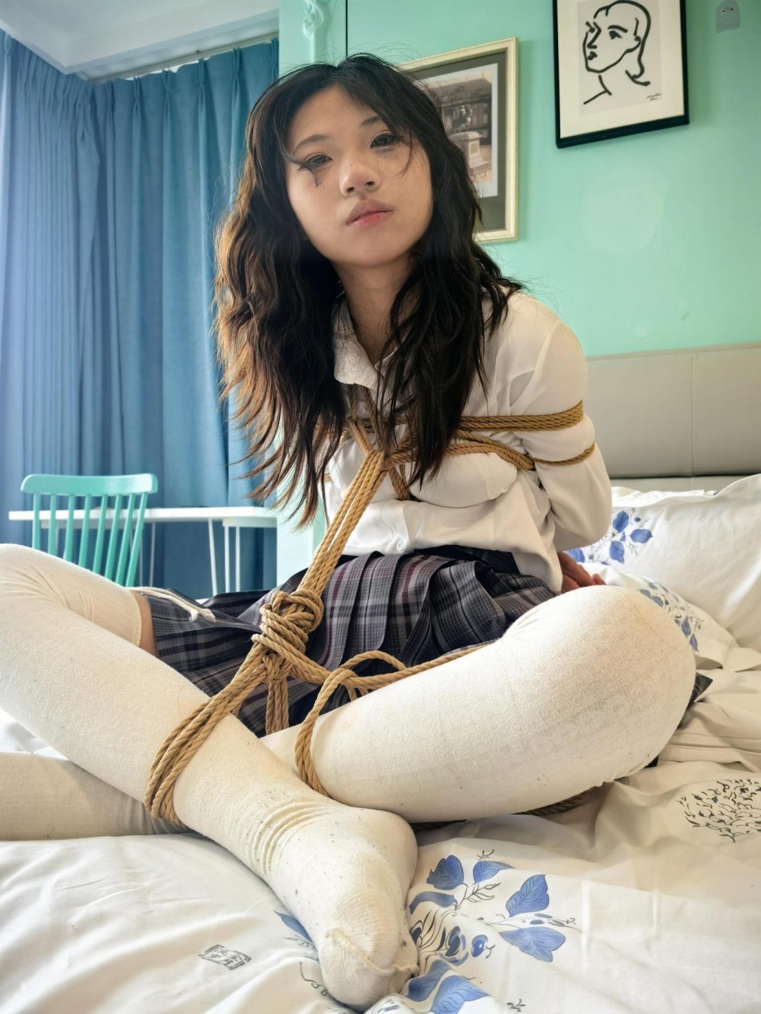 小美约拍（挣扎逃脱）