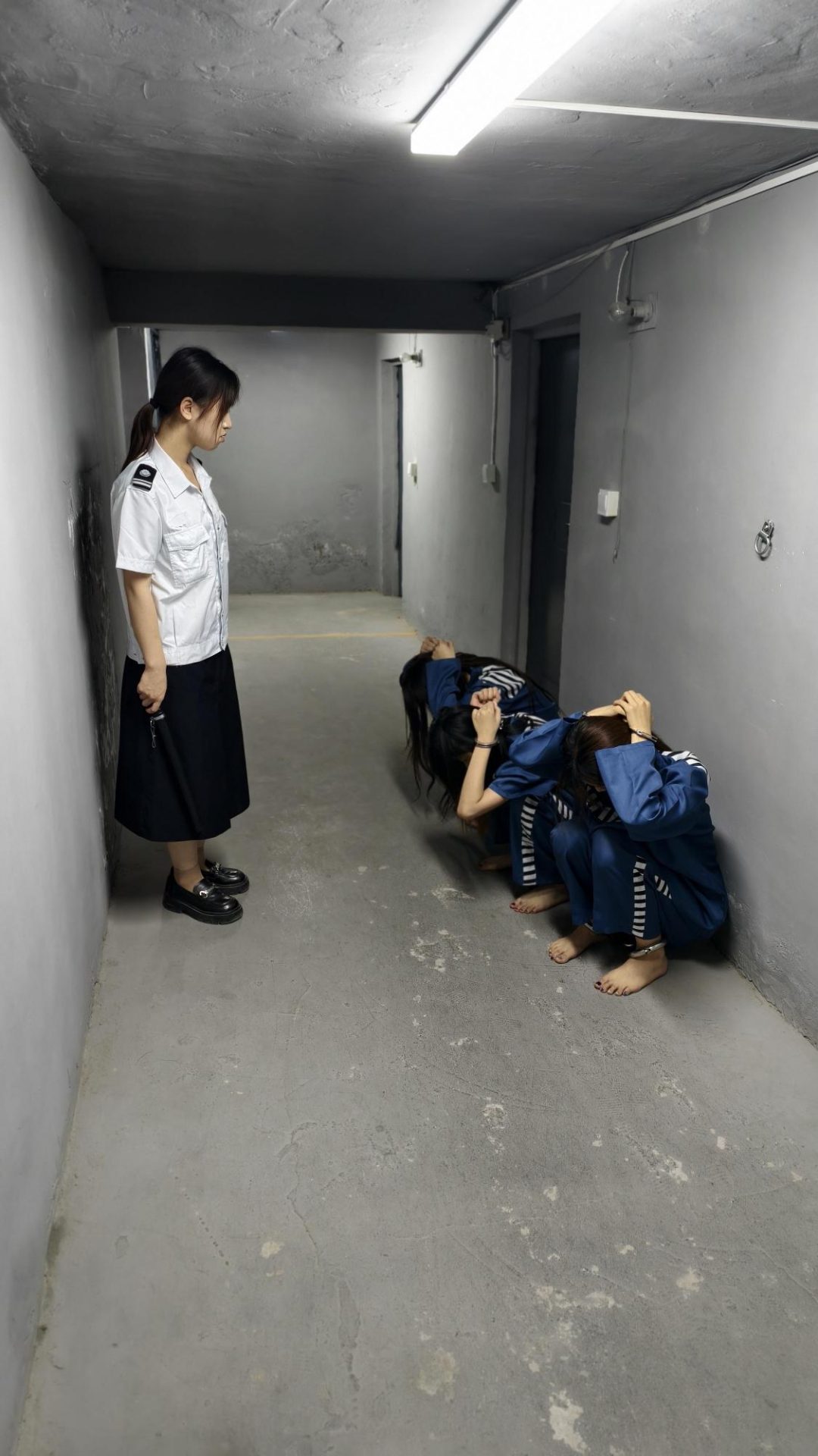 【忘忧社工作室】狱之花（下集） 周杰在狱中因自己是死刑犯的原因，很快就坐上狱霸老大，也收了非常衷心自己的小迷妹奶贝，不久因诈骗入狱的小点点也被分配到周杰所在的监室