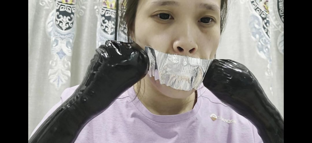 胶带包手套乳胶+测试胶带粘性+超粘无名胶带