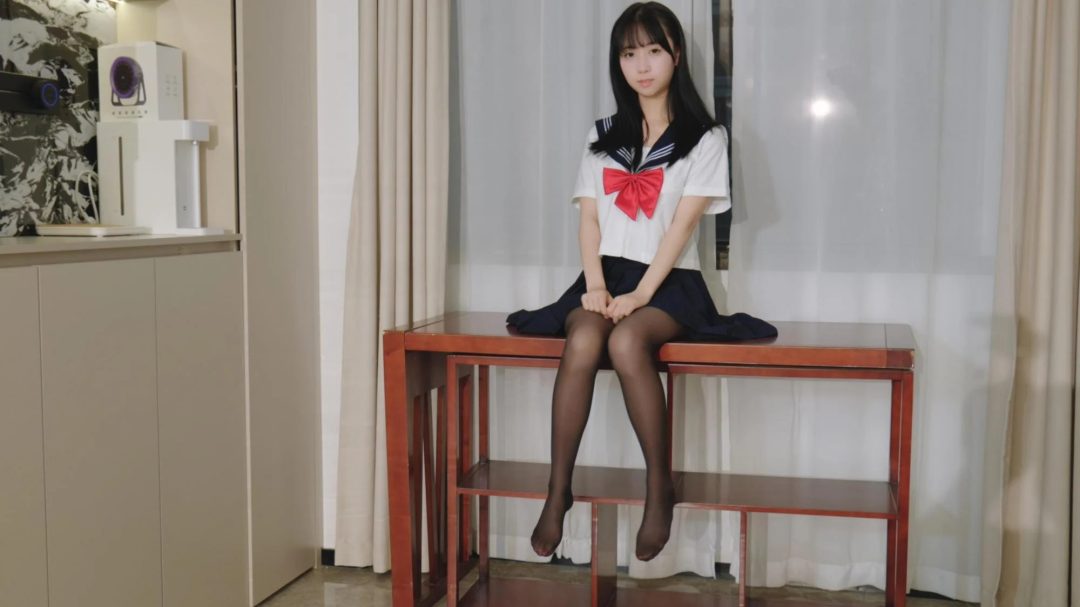 【袜得肤原创摄影】安娜黑丝JK水手服加长纯享版