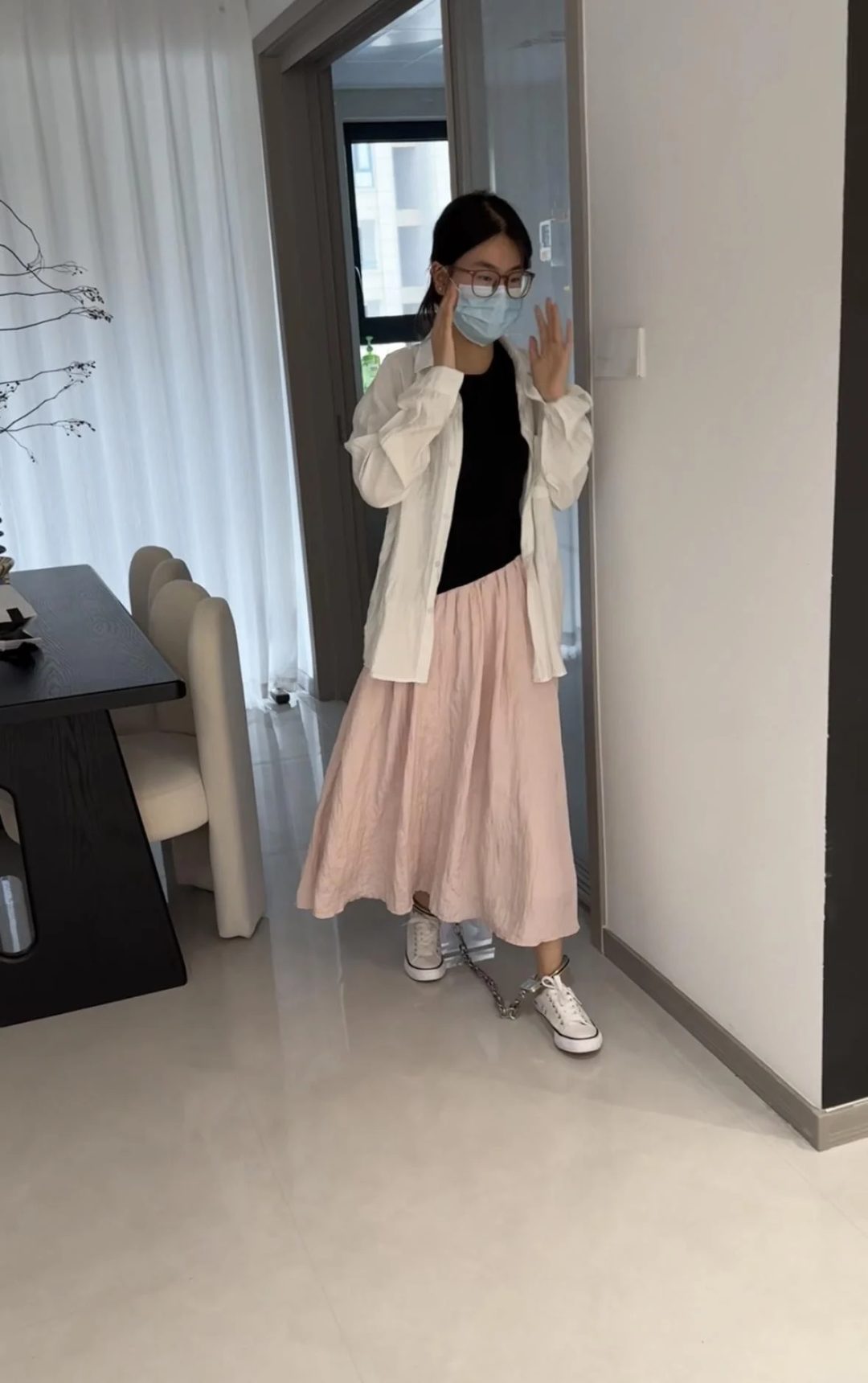 新妹子女大学生的镣铐日常vlog
