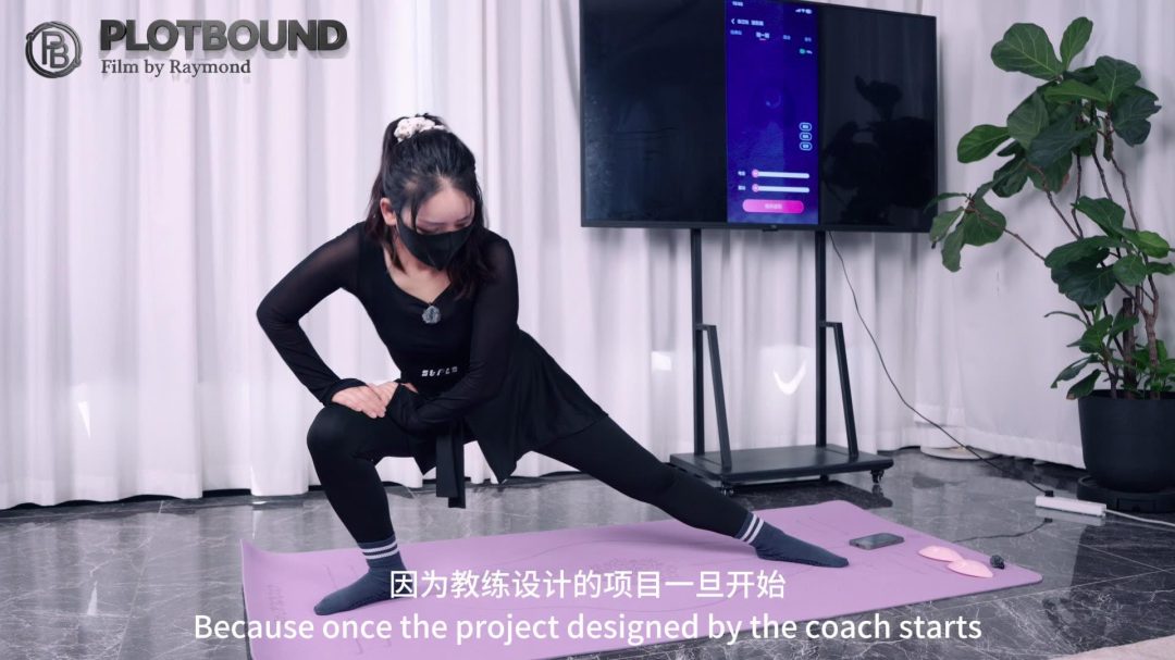 【PlotBound】Hardness Bondage Fitness（第一集）:硬核强制踮脚训练（钢管卡嘴/G钩/电击胸垫）