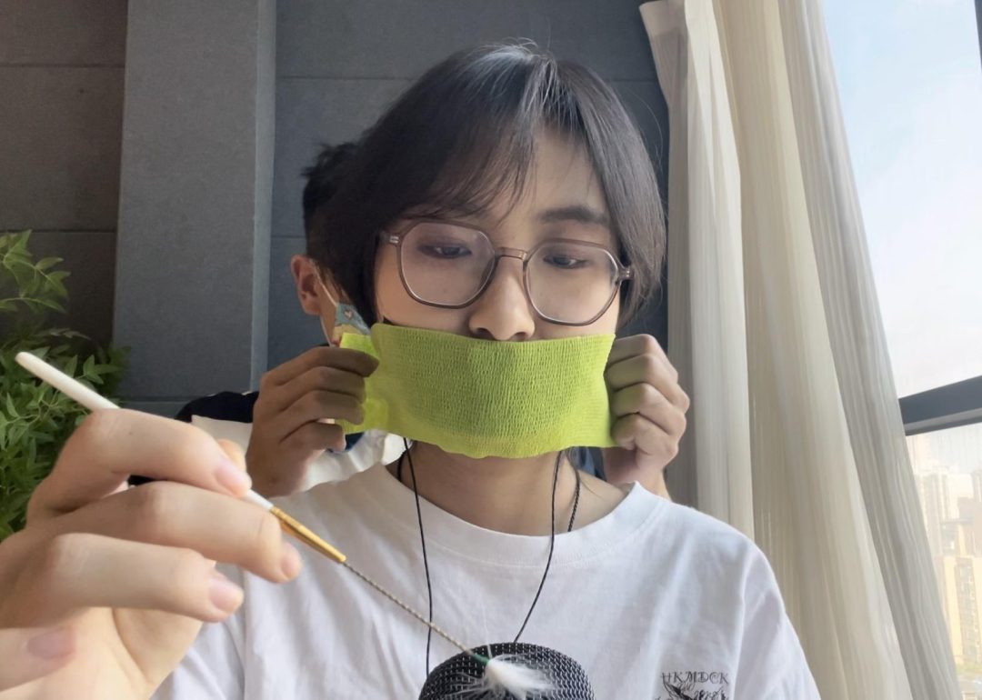 胶带助眠上