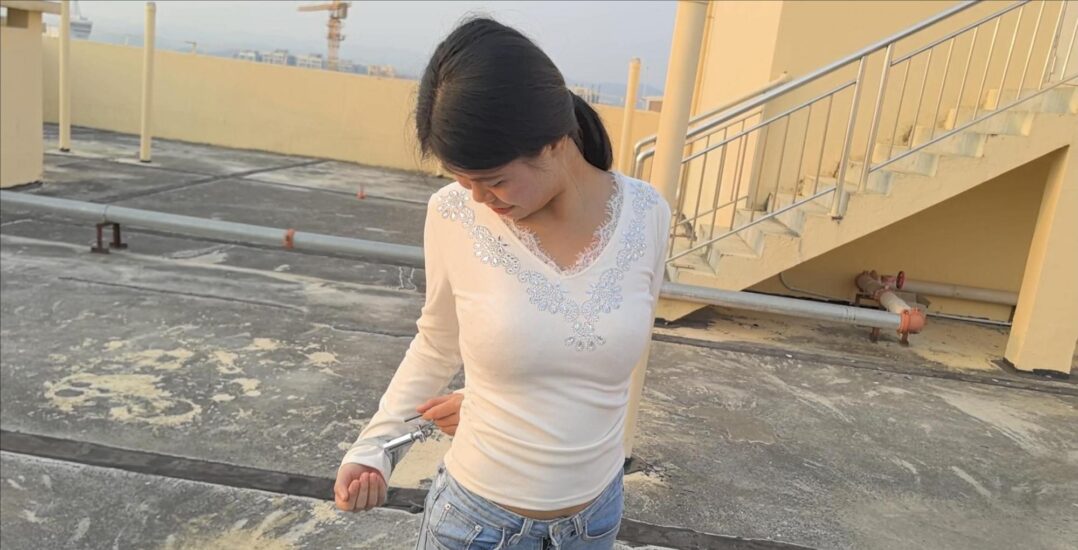 【绳命线】安然楼顶捆绑