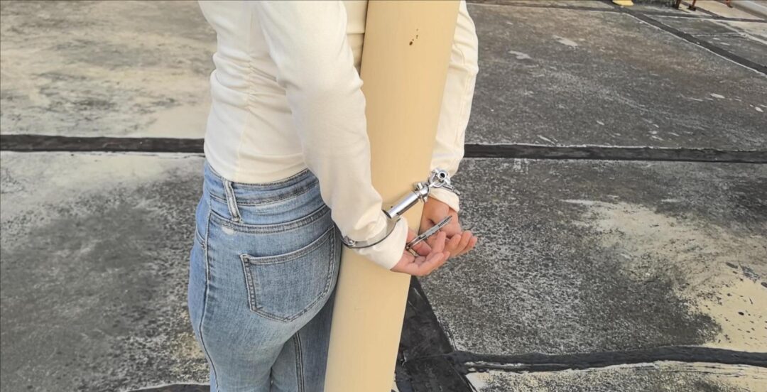 【绳命线】安然楼顶捆绑