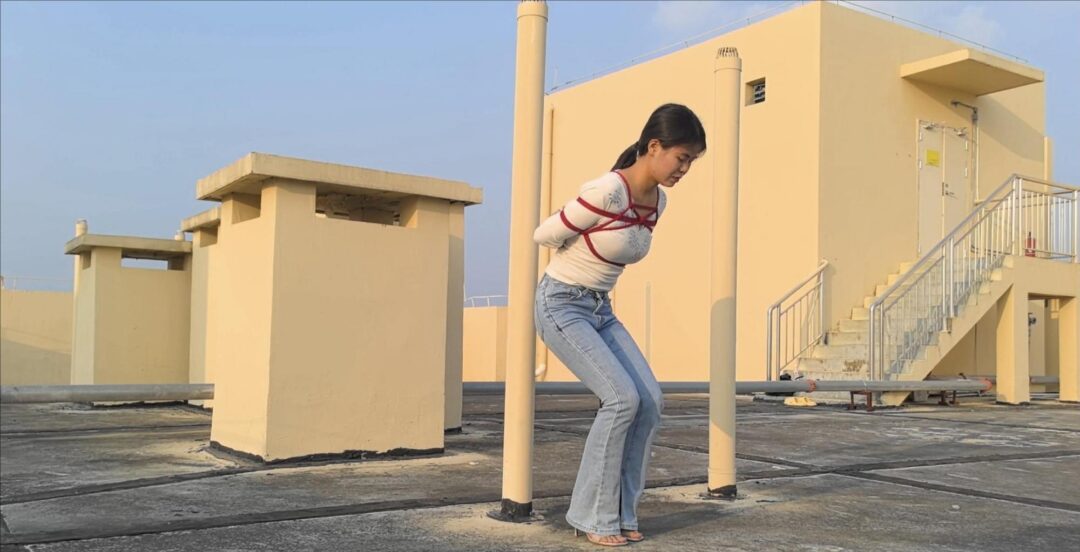 【绳命线】安然楼顶捆绑