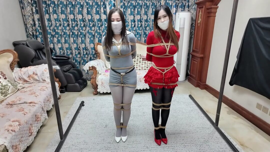 《彩虹与黑猫·新美人捕获主播篇》【红裙黑丝】【灰丝风韵】【直播展示】【游戏比拼】