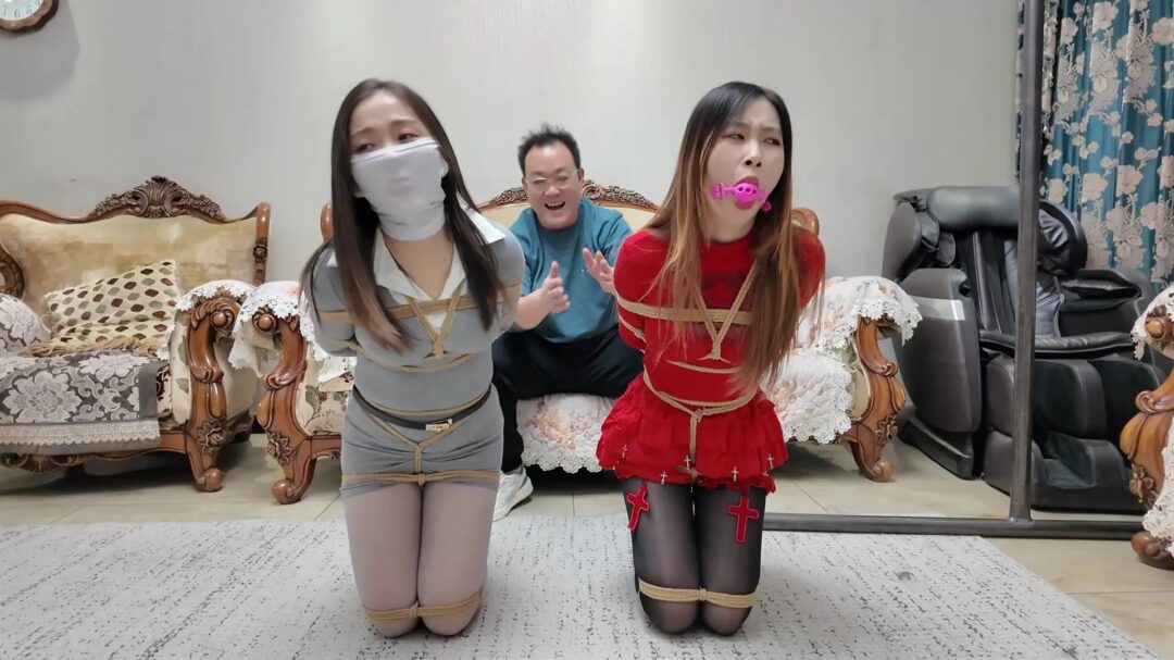 《彩虹与黑猫·新美人捕获主播篇》【红裙黑丝】【灰丝风韵】【直播展示】【游戏比拼】