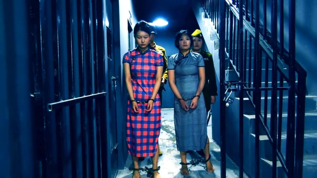 定拍转公映《潜伏的蝴蝶》下集 卧底打晕女特务逃跑未遂被女特务驷马吊缚在空中折磨后被押赴刑场英勇就义