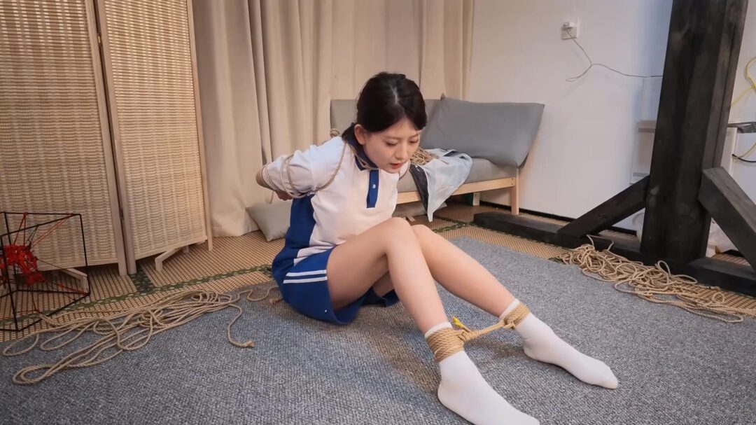 【花花】【五花大绑】勒脖子反应！反馈很难受！