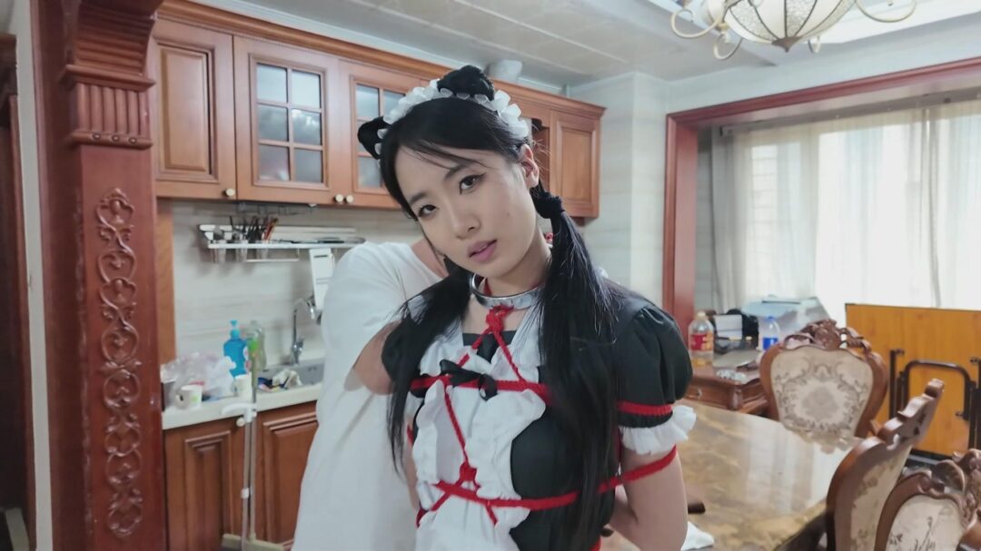 【女仆装柠琪】【枫叶定拍】《消失的她（完）》女仆装柠琪屈辱侍奉，被调教好的宠物还是你的真爱吗？