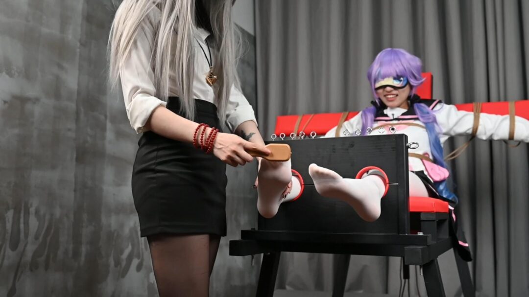 【绳欲club002】定拍 小月依依双人纯享版TK  碧蓝航线 独角兽私设 OL黑丝 灰毛 闺蜜间的甜蜜游戏