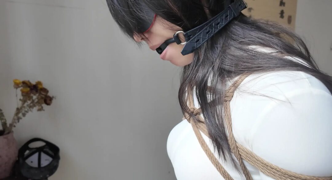 连体瑜伽服 口球眼罩 走绳
