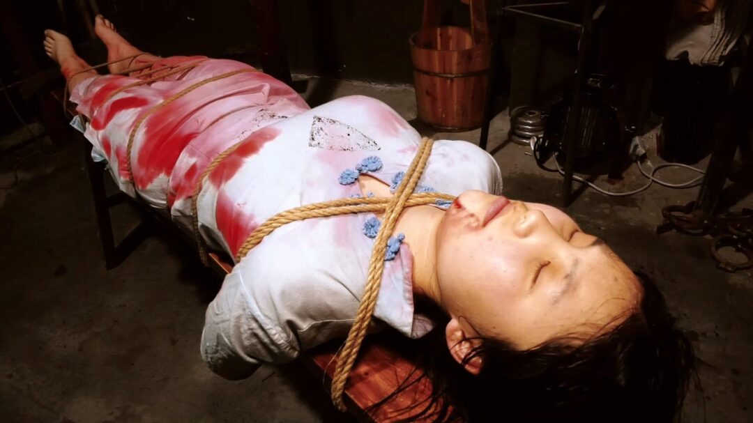 定拍转公映《喋血交通站》上集 女交通员在获取情报时被军统女特务抓获在刑房遭遇非人的酷刑折磨依旧坚贞不屈
