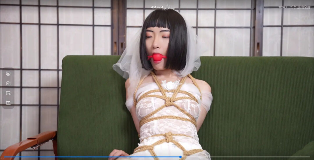 哈莉奎因工作室集锦-新人依依 婚纱束缚