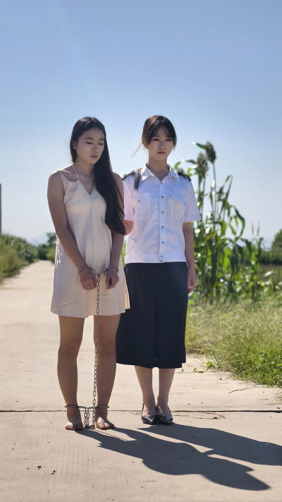 【编号她工作室】本剧是客户定拍转公映作品，本次拍摄主演念一（饰演女囚郑林，林嘉）