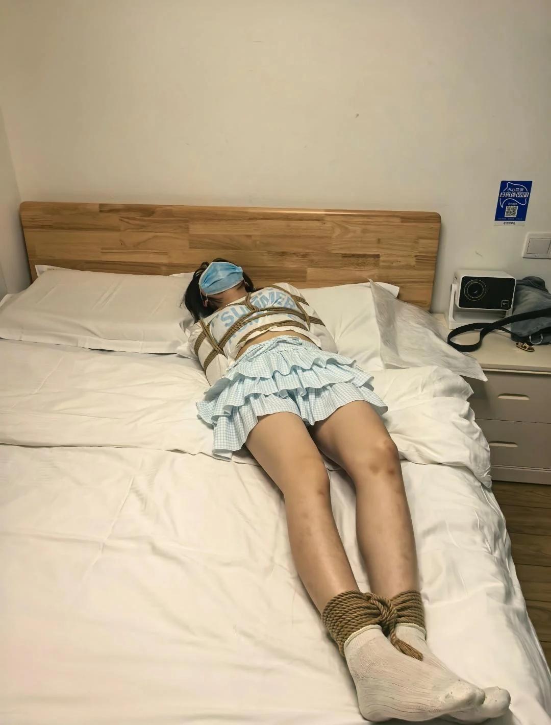 新模娇娇初次体验了绳缚