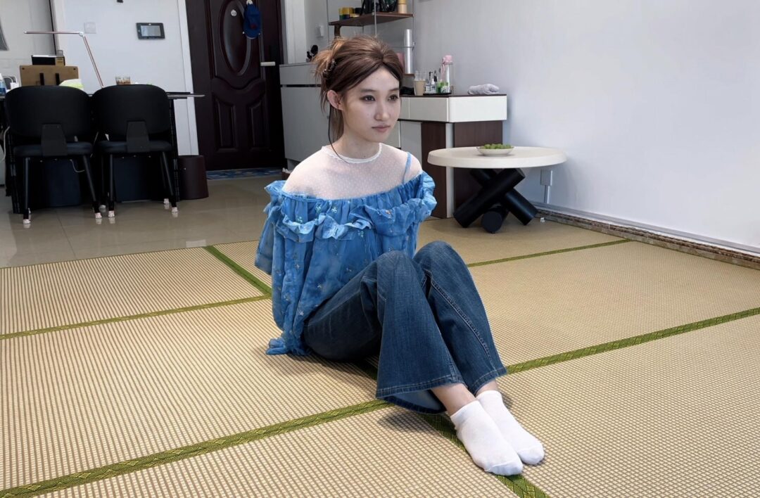 【缚艺录】【小伟】蓝黄色胶带的捆绑与封嘴