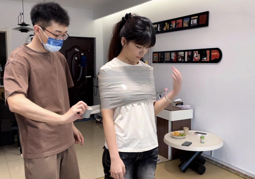 【小翡】银色木乃伊+严密封嘴